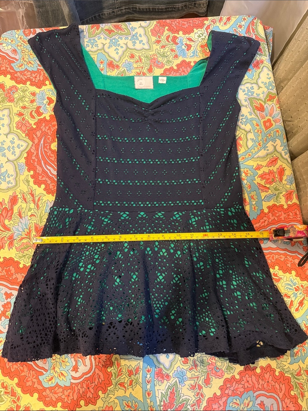 Anthropologie Postmark Sweetheart Peplum Blouse - Picture 9 of 9